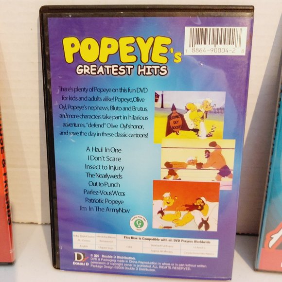 Hollywood DVD Classic Cartoons Lot of 3 - Picture 7 of 8